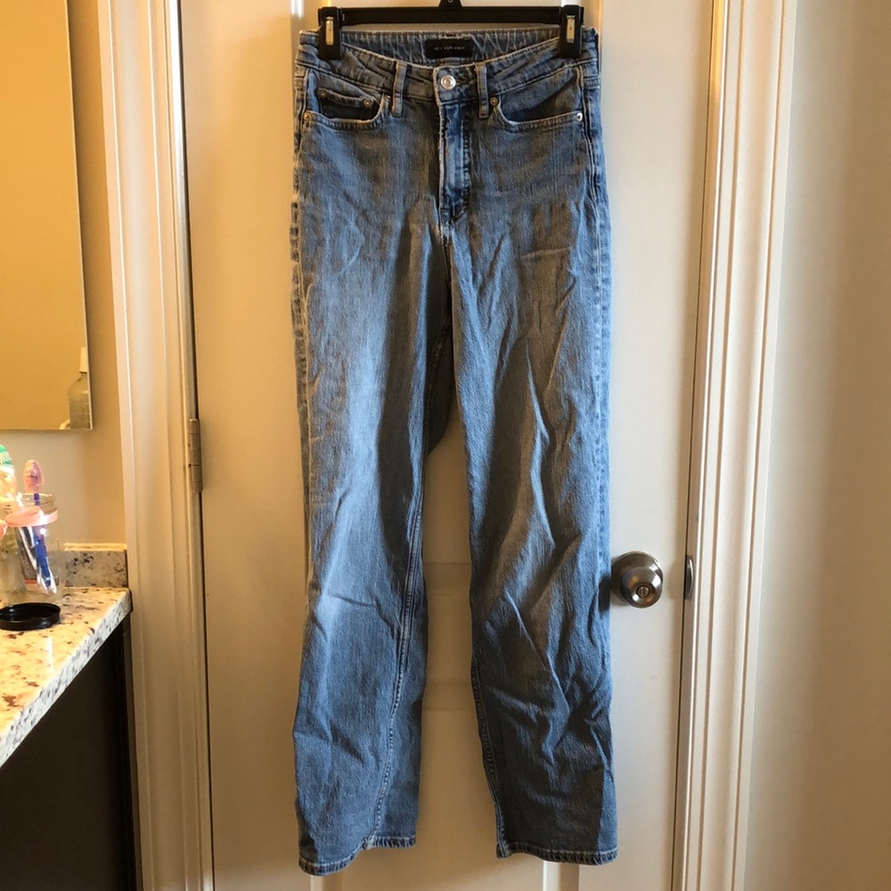 Light Blue Minor Distressed Jeans